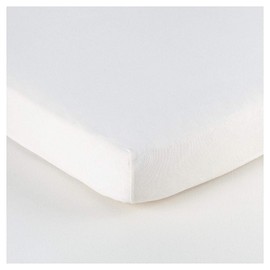 500-Thread-Count Egyptian Cotton Super Soft Extra Deep Pocket Fitted Sheet/Bottom Sheet Queen Solid White Fit Up to 21" inches Deep Pocket Fully Elastic All Around by SRP Linen