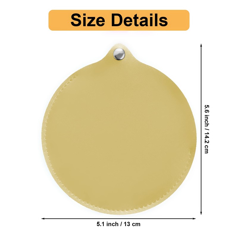 Pizza Cutter Leather Protective Cover - Durable and Easy-to-Install Pizza