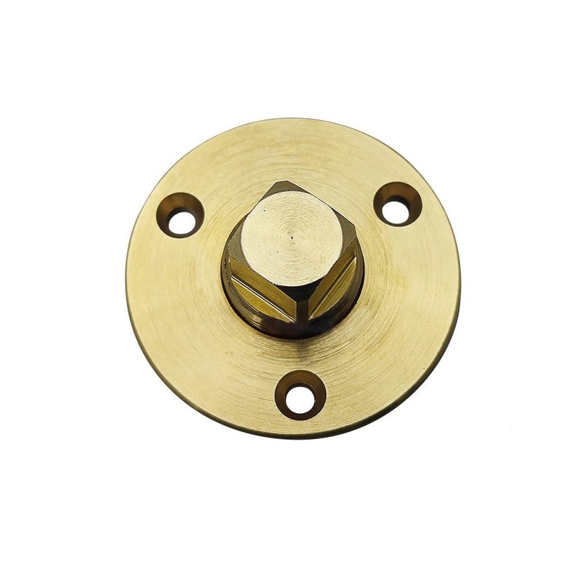 JT-HLM Brass Boat Drain Plug Kit, Drain Plug,Solid Brass Garboard