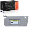 A-Premium Left Driver Side Sun Visor with Mirror - Compatible