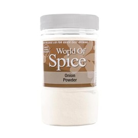 World of Spice Ground Onion Powder 400g Catering Size Jar – Premium Onion Powder for Cooking –Catering Spices, Seasoning for Cooking for Home Cooks, Professional Chefs & Commercial Kitchens