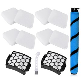 LA502 LA500 Brush Roller Filter Replacement for Shark Lift-Away ADV DuoClean PowerFins LA502 LA502NP LA500 LA500WM Upright Vacuum, Replaces Part XHF320 XFFK320 1483FC200