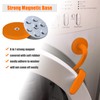 Front Load Washer Door Prop and Stopper, Removable Magnetic Washer