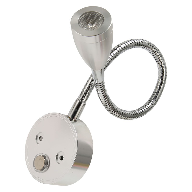 LED Wall Mounted Reading Light Touch Control 3 Color Temperature