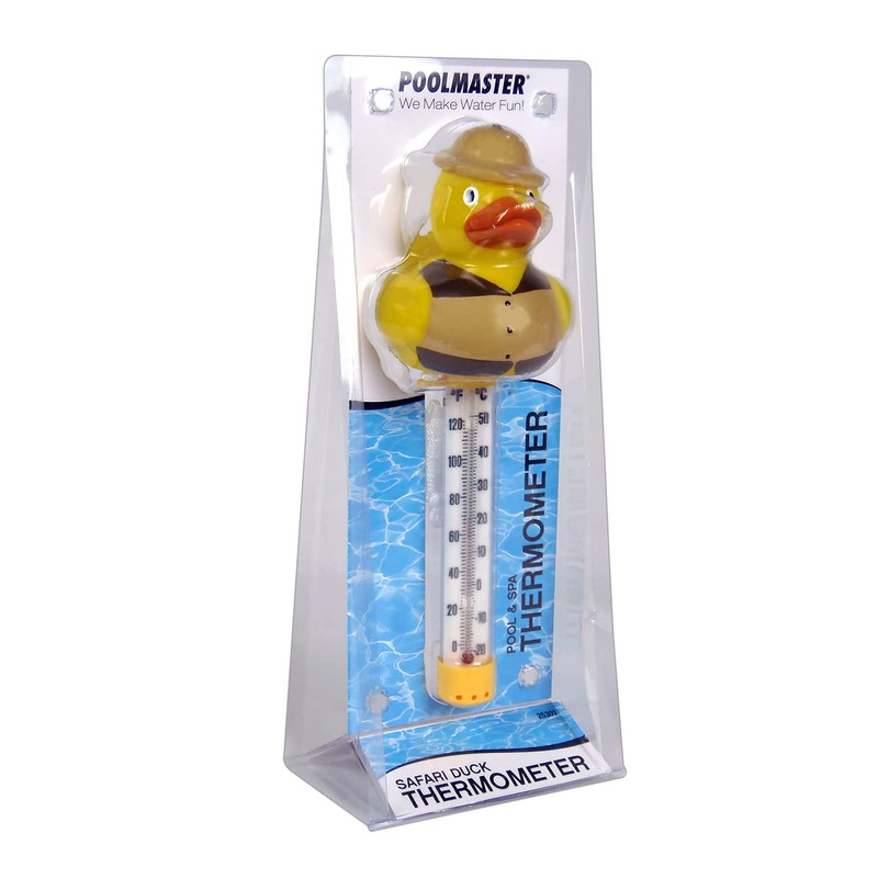Poolmaster Safari Duck Swimming Pool and Spa Thermometer, 25301