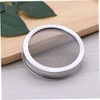 Kisangel 4Pcs Stainless Steel Sprouting Lids for Mason Jars Removable