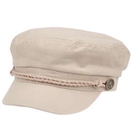 Epoch Men's Summer Cotton Greek Fisherman Sailor Fiddler Driver Hat Flat Cap (A Stone)