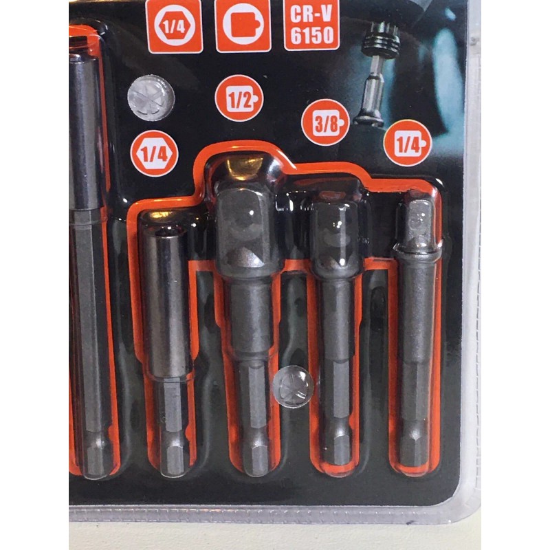 TorqueSmith Horusdy 16 piece drive bit and socket adapter set