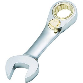 TRUSCO(TRUSCO) Toggle-Type Ratchet Combination Wrench (Short Type) Size: 7 TGRW-07RS