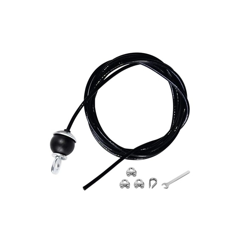 JZS Home Gym Fitness LAT Pulldown Cable Replacement 118 Inch