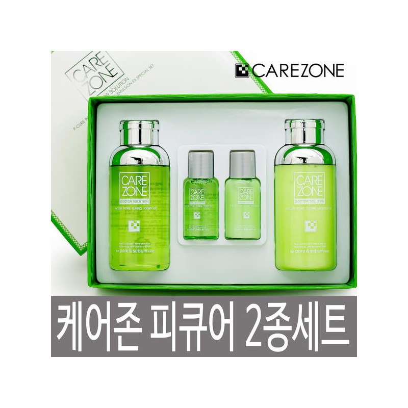 Care Zone 케어존 닥터솔루션 피큐어 포어 튜닝 EX 2종 기획세트