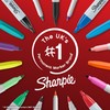 Sharpie Permanent Markers, Fine Point, Green,12 Count