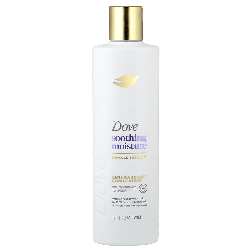 DOVE HAIR Dermacare Scalp Soothing Moisture Anti-Dandruff Conditioner, 12 Ounce