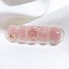 [Handmade Nail Tips] Cherry Blossom Ending Nail Tips - Long
