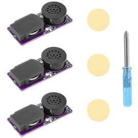 BTFO 3pcs Prank Fart Noise Makers, Hidden Le Tooter Prank Sound Maker with 20 Fart Sounds Cricket Noise Maker Pooter Machine Prankster Stuff for Adults Party Home School Party (Purple)