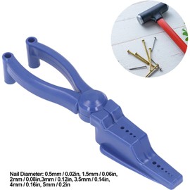 Nail Holding Pliers ABS Safety Pliers Nail Guide for Hammering Nail Screw Hammer Safety Pliers