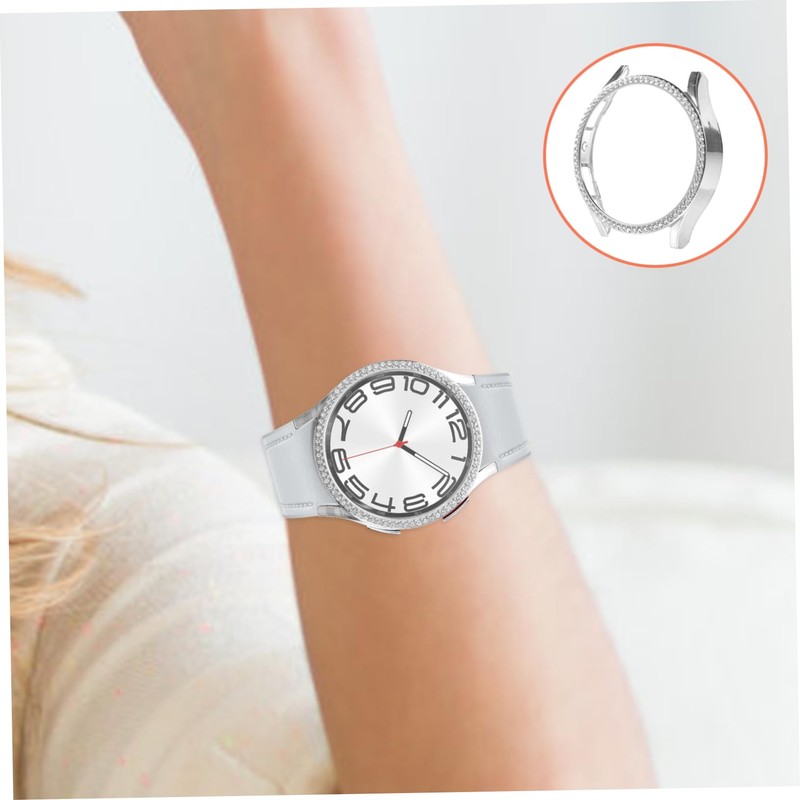 TEHAUX Bling Watch Protective Frame Bumper Case for Watch with