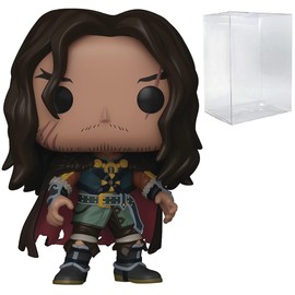 POP The Lord of The Rings: The War of The Rohirrim - Wulf Funko Vinyl Figure (Bundled with Compatible Box Protector Case), Multicolor, 3.75 inches