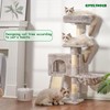 Gitelsnour Cat Tree, 41.3" Cat Tower, Indoor Cat Tree Tower