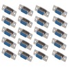 Oiyagai 20pcs DB15 Solder Type D-SUB VGA Female 3 Row