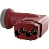Schwaiger 714371 Digital Premium Quad LNB (Charcoal) for Two Participants