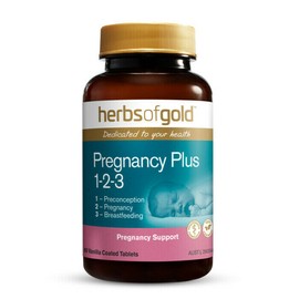 Herbs of Gold Pregnancy Plus 1-2-3, 60 Tablets