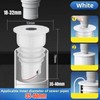 Drain Pipe Seal Ring for Sink & Washing Machine –