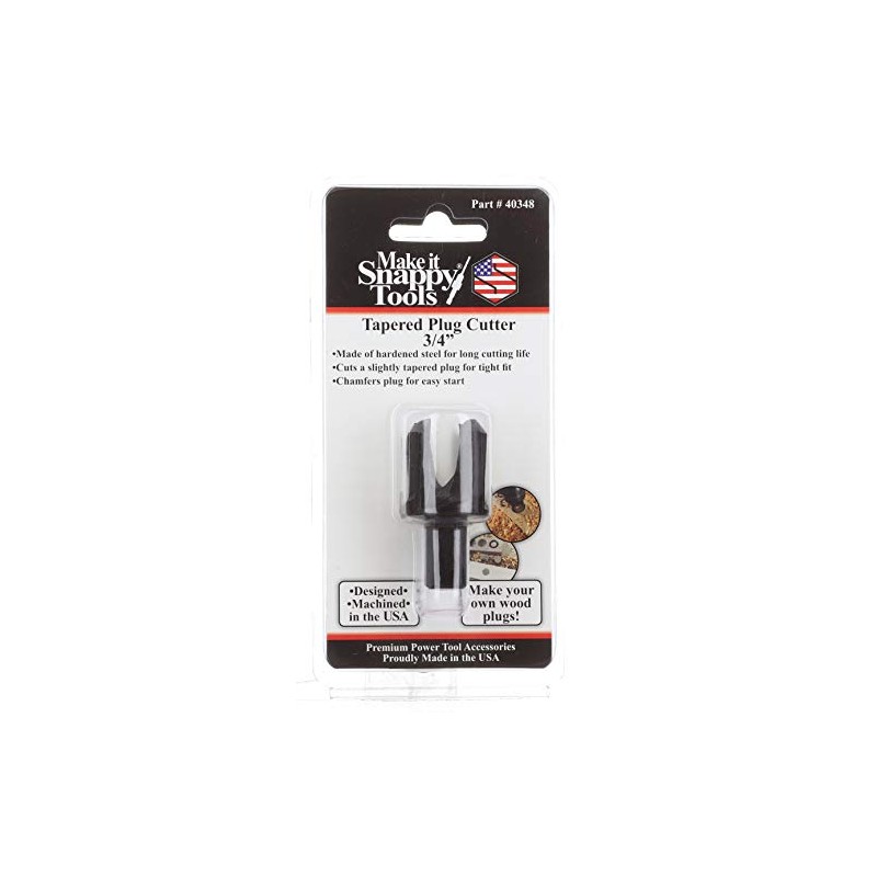 Make it Snappy Tools Plug Cutter, 3/4"