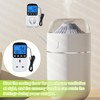 PRITOK Thermostat Plug Socket with 1.7m Sensor: Digital Temperature Controller