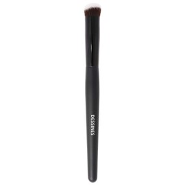 DESSINES Makeup Brush, Vegan Professional Brush with Natural Wood Handle (TU-773, Black)