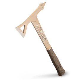 ESTWING Tomahawk Axe - 16.25" Lightweight Hatchet with Forged Steel Construction & Shock Reduction Grip - ETTA