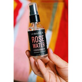 S.W. Basics A Refreshing Skin Toning Mist Organic Rose Water Face Spray, Rosewater, 1.8 Fl Oz
