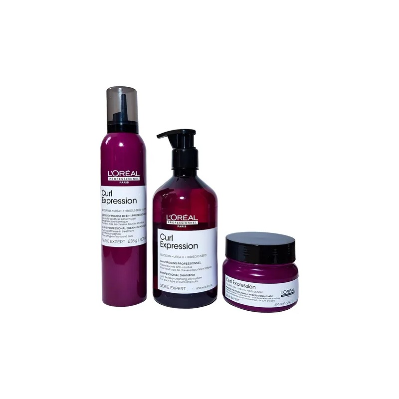 Loreal Kit Curl Expression Shampo Gel Mascarilla