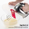 WGFOIP Mixing Bowl Splatter Guard, Universal Protective Splatter Lid Adjustable