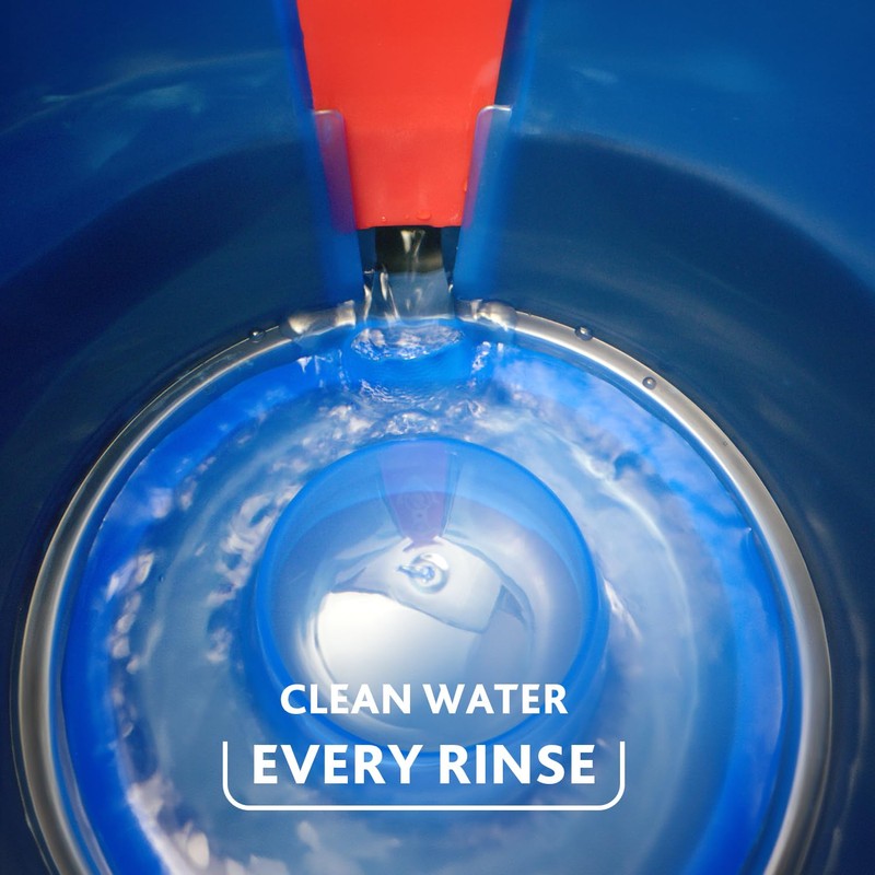 O-Cedar RinseClean Spin Mop & Bucket System + 1 Extra