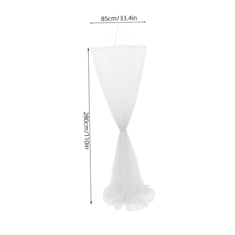 Ipetboom Princess Dome Canopy for Bed Soft Breathable Mosquito Net