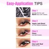240pcs Cluster Lashes, 10&20D C Curl, Faux Mink, 8-13mm, DIY