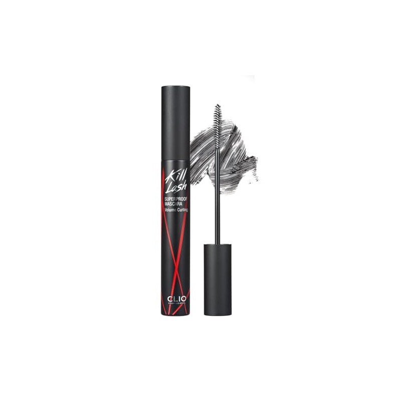 CLIO máscara de pestañas kill lash superproof volumen curling resistente