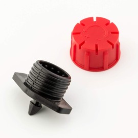 LST 100x Mini Drip Irrigation Garden Micro Drip Irrigation Drip Nozzle 100L/h