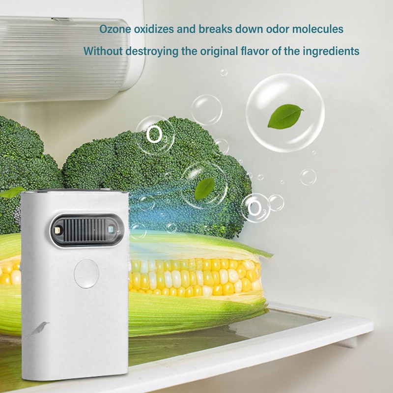 Mini Ozone Air Purifier Odor Removal Efficient Purification Low Noise