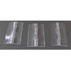 Pack of 3 Transparent Clear Plastic Acrylic 64mm Continuous Piano