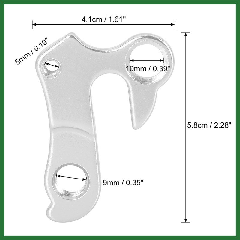 Motoforti Bicycle Tail Hook Rear Derailleur Hanger Frame Gear Hook