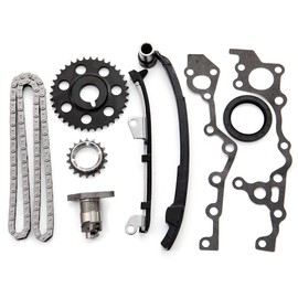 SCITOO 9-4167S 13561-35020 13521-75010 Engine Timing Chain Kit Replaces for Toyota for Tacoma 1995-2004 2.4L