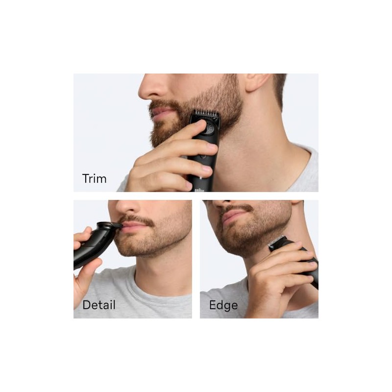Braun Series 5 Beard Trimmer, +8 Styling Tools, Ultra Sharp
