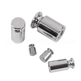 Rieoany Set of 5 Calibration Weights, 1g, 2g, 5g, 10g, 20g Weights Set, Test Weights, Calibration Gram Set, Small Weight Set for Digital Scales Balance Jewellery Scales