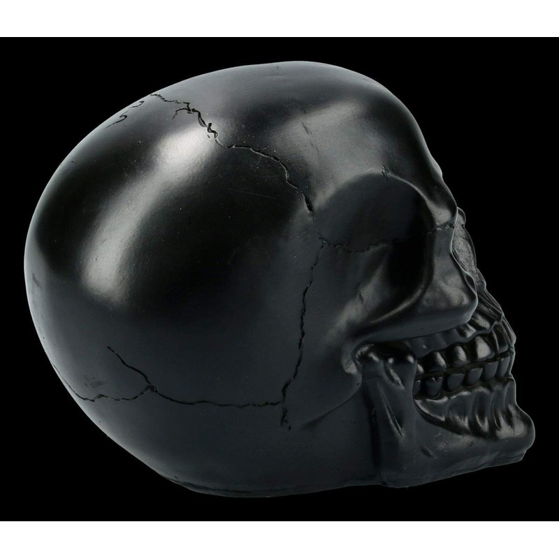 Figuren Shop GmbH Gothic Skull - Matt Black | Fantasy