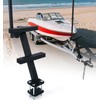 Boat Trailer Steps with Handrail Heavy-Duty Boats Boarding Step Ladder