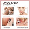 4 Herramientas Faciales Gua Sha De Acero Inoxidable, Set De