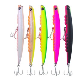 momo Lure, Momo Lure, Chivas Lure, Bachipen, 95S, 95HS, Bee Removal Specialized Sinking Pencil (S, 5 Assorted Colors)