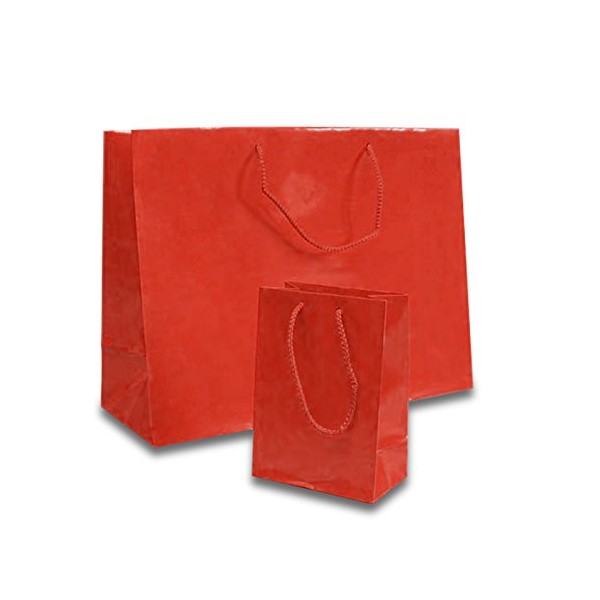 Small Deep Red Euro Bags 4-3/4 X 6 3/4 |